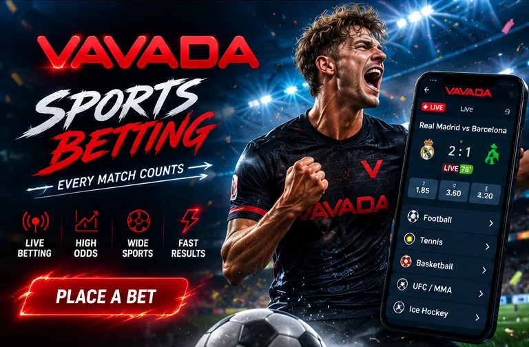 Interfata Vavada Casino pe ecran de desktop si telefon mobil